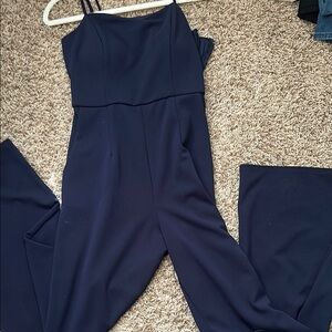 Elegant Navy Jumpsuit